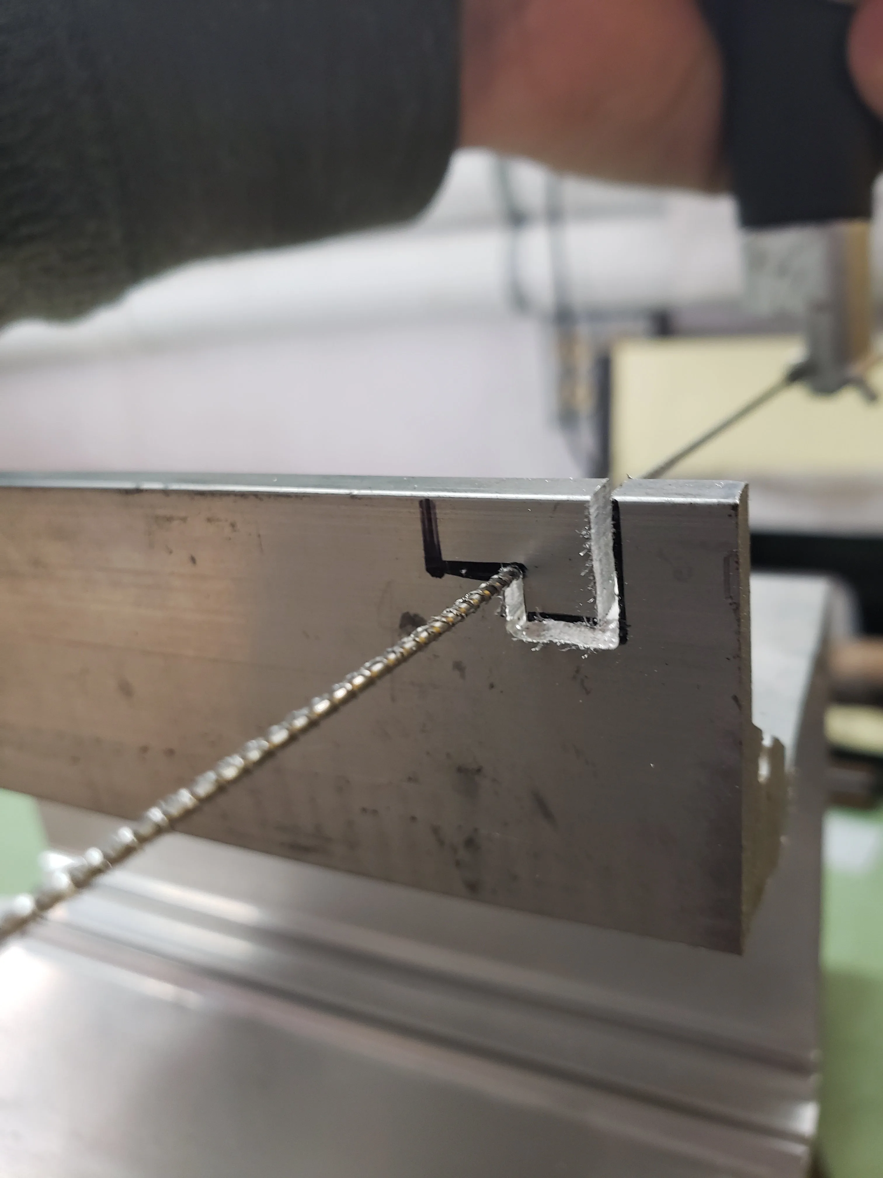 Bestway hacksaw blade product line laid out on the shop floor, ready to be packaged and shipped